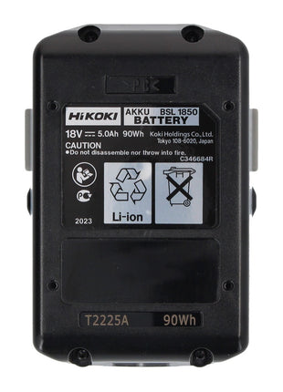 Hikoki BSL 1850 Batterie 18 V 5.0 Ah / 5000 mAh Li-Ion