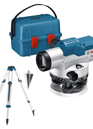 Bosch GOL 32 G Professional niveau optique 400 Gon 120 m IP 54 ( 06159940AY ) + trépied BT 160 + règle graduée GR 500 + coffret