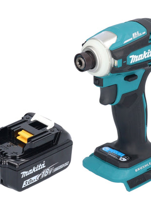 Makita DTD 172 F1 Clé à choc sans fil 18 V 180 Nm 1/4'' Brushless + 1x batterie 3,0 Ah - sans chargeur