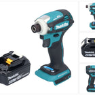 Makita DTD 172 M1 akumulatorowy klucz udarowy 18 V 180 Nm 1/4