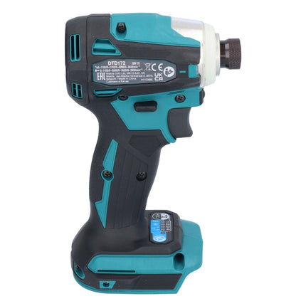 Makita DTD 172 RM akumulatorowy klucz udarowy 18 V 180 Nm 1/4" bezszczotkowy + 2x akumulator 4,0 Ah + ładowarka