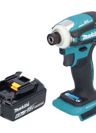 Makita DTD 172 G1 Akku Schlagschrauber 18 V 180 Nm 1/4" Brushless + 1x Akku 6,0 Ah - ohne Ladegerät