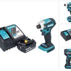 Makita DTD 172 RG1 akumulatorowy klucz udarowy 18 V 180 Nm 1/4
