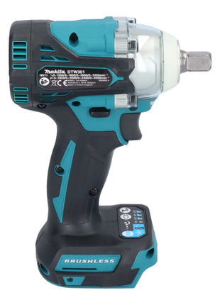 Makita DTW 301 Z Clé à choc sans fil 18 V 330 Nm 1/2'' Brushless Solo - sans batterie, sans chargeur