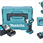 Makita DTD 172 RT1J akumulatorowy klucz udarowy 18 V 180 Nm 1/4