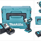Makita DTD 172 RG1J akumulatorowy klucz udarowy 18 V 180 Nm 1/4