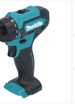 Makita DF 033 DZ Taladro atornillador inalámbrico 12 V máx. 30 Nm 1/4" Solo - sin batería, sin cargador