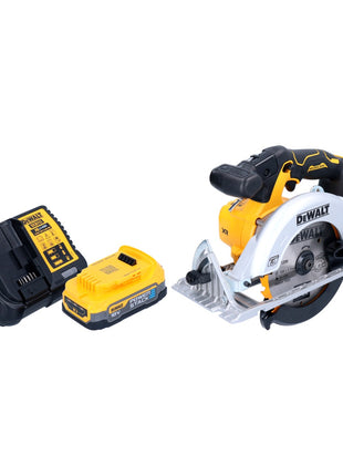 DeWalt DCS 565 E1 Akku Handkreissäge 18 V 165 mm Brushless + 1x Powerstack Akku 1,7 Ah + Ladegerät