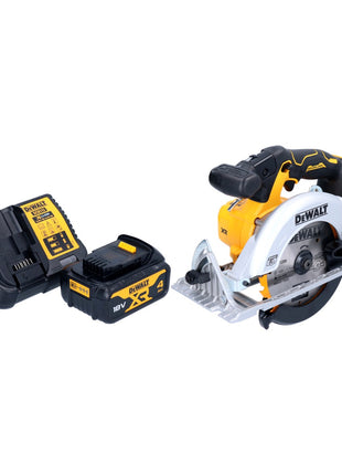 DeWalt DCS 565 M1 Akku Handkreissäge 18 V 165 mm Brushless + 1x Akku 4,0 Ah + Ladegerät