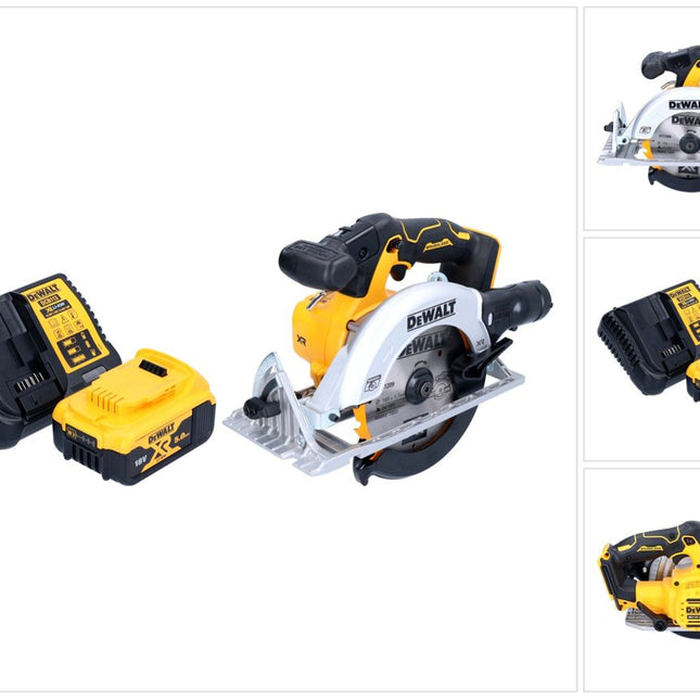 Akumulatorowa pilarka tarczowa DeWalt DCS 565 P1 18 V 165 mm bezszczotkowa + 1x akumulator 5,0 Ah + ładowarka