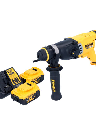 Martillo combinado a batería DeWalt DCH 263 P2 18 V 3 J SDS Plus Brushless + 2x baterías 5,0 Ah + cargador