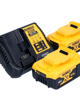 Martillo combinado a batería DeWalt DCH 263 P2 18 V 3 J SDS Plus Brushless + 2x baterías 5,0 Ah + cargador