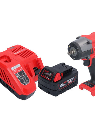 Milwaukee M18 FMTIW2F38-401 Akku Schlagschrauber 18 V 745 Nm 3/8" Brushless + 1x Akku 4,0 Ah + Ladegerät