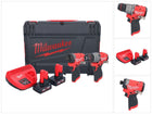 Milwaukee M12 FPP2A2-402X Kombo Set ( 4933480587 ) M12 FPD2 Akku Schlagbohrschrauber 45 Nm + M12 FID2 Akku Schlagschrauber 170 Nm 1/4