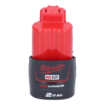Milwaukee M12 FPD2-201 akumulatorowa wiertarko-wkrętarka udarowa 12 V 45 Nm bezszczotkowa + 1x akumulator 2,0 Ah - bez ładowarki