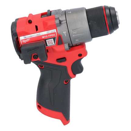 Milwaukee M12 FPD2-501 akumulatorowa wiertarka udarowa 12 V 45 Nm bezszczotkowa + 1x akumulator 5,0 Ah + ładowarka