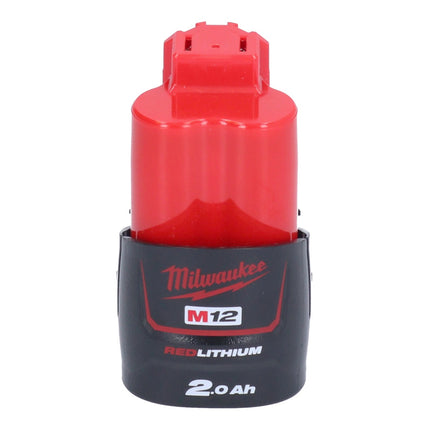 Milwaukee M12 FID2-201 akumulatorowy klucz udarowy 12 V 170 Nm 1/4" bezszczotkowy + 1x akumulator 2,0 Ah - bez ładowarki