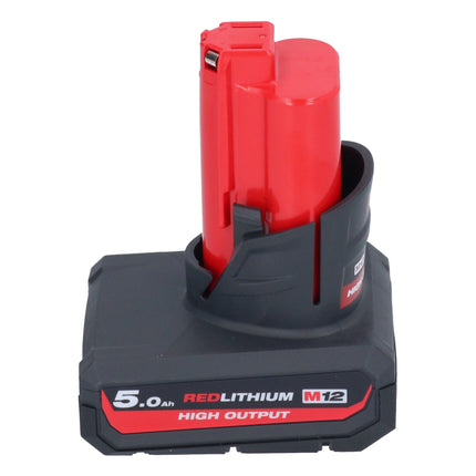 Milwaukee M12 FID2-501 akumulatorowy klucz udarowy 12 V 170 Nm 1/4" bezszczotkowy + 1x akumulator 5,0 Ah - bez ładowarki