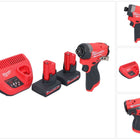 Milwaukee M12 FID2-502 akumulatorowy klucz udarowy 12 V 170 Nm 1/4