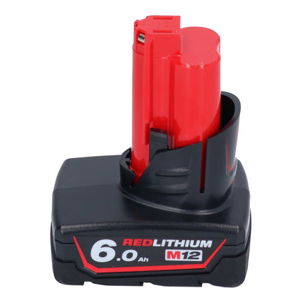 Milwaukee M12 FID2-601 akumulatorowy klucz udarowy 12 V 170 Nm 1/4" bezszczotkowy + 1x akumulator 6,0 Ah - bez ładowarki