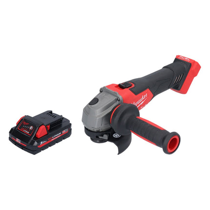 Milwaukee M18 FSAG115X-301 Akumulatorowa szlifierka kątowa 18 V 115 mm bezszczotkowa + 1x akumulator 3,0 Ah - bez ładowarki