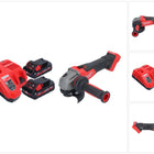 Milwaukee M18 FSAG115X-302 Akumulatorowa szlifierka kątowa 18 V 115 mm bezszczotkowa + 2x akumulator 3,0 Ah + ładowarka