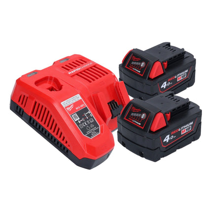 Milwaukee M18 FSAG115X 402 Akku Winkelschleifer 18 V 115 mm Brushless 2x Akku 4 0 Ah Ladegeraet 3 - toolbrothers