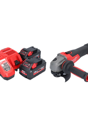 Milwaukee M18 FSAG115X-552 Akku Winkelschleifer 18 V 115 mm Brushless + 2x Akku 5,5 Ah + Ladegerät