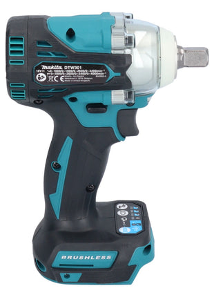 Makita DTW 301 RT Atornillador de impacto inalámbrico 18 V 330 Nm 1/2" sin escobillas + 2x baterías 5,0 Ah + cargador