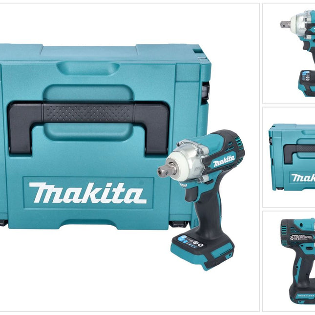 Makita DTW 301 ZJ akumulatorowy klucz udarowy 18 V 330 Nm 1/2" bezszczotkowy + Makpac - bez akumulatora, bez ładowarki