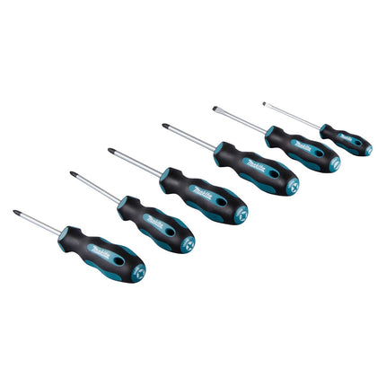 Makita E-10528 Zestaw wkrętaków 6 szt. SL4 / SL5.5 / PH1 / PH2 / PZ1 / PZ2