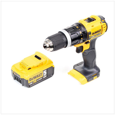 DeWalt DCD 785 N Akku Schlagbohrschrauber 18V 60Nm 13mm + 1x 5,0Ah Akku - ohne Ladegerät - Toolbrothers