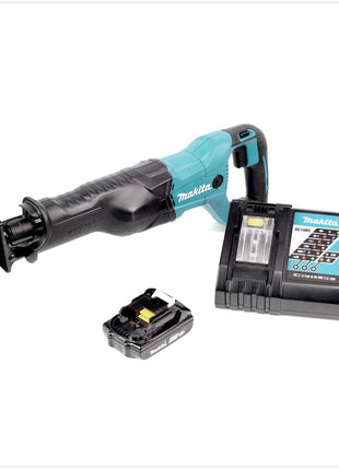 Makita DJR 186 18 V Li-ion Akku Recipro Säbelsäge mit 1,5 Ah Akku und DC 18 RC Ladegerät - Toolbrothers