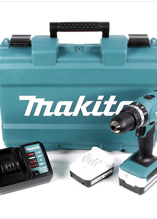 Makita HP 347 DWE 14.4V Li-ion Akku Schlagbohrschrauber mit 2 x 1,3 Ah Akku und Ladegerät - Toolbrothers