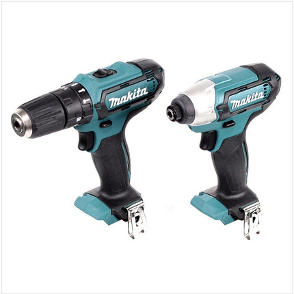 Makita CLX 202 AJ 10,8V-Set mit Akku Schlagbohrschrauber HP 331 + Akku Schlagschrauber TD 110 + 2x Akkus 2,0Ah + Ladegerät im Makpac 1 - Toolbrothers