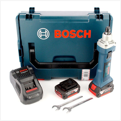 Bosch GGS 18 V-LI Akku Geradschleifer 18V + 2x Akku 5,0Ah + Ladegerät + L-Boxx - Toolbrothers