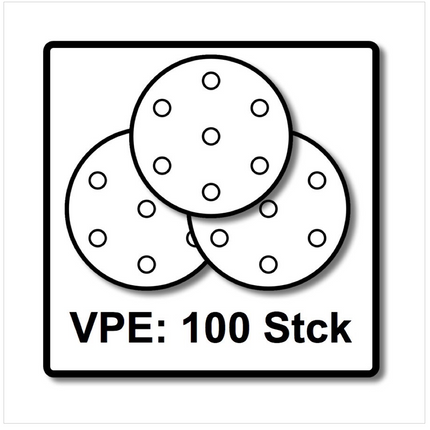 Festool STF D150/16 Schleifscheiben 150 mm Granat P180 GR / 100 Stück ( 496981 ) - Toolbrothers