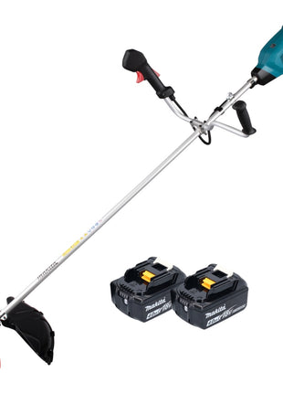 Makita DUR 369 AM2 Débroussailleuse sans fil 36 V ( 2x 18 V ) 43 cm Brushless + 2x batterie 4,0 Ah - sans chargeur