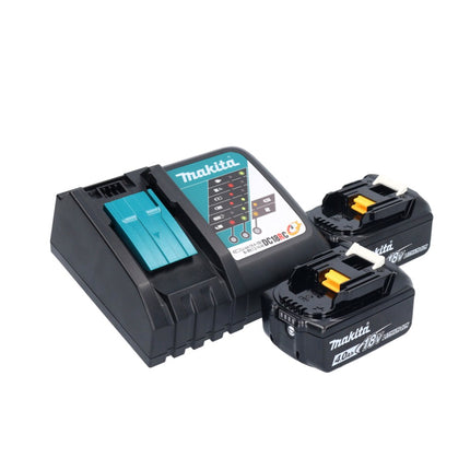 Akumulatorowe nożyce do żywopłotu Makita DUN 500 WRM2 18 V 50 cm bezszczotkowe + 2x akumulator 4,0 Ah + ładowarka