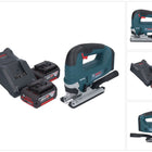 Bosch GST 18V-125 B Profesjonalna wyrzynarka akumulatorowa 18 V 125 mm bezszczotkowa + 2x akumulator 4,0 Ah + ładowarka