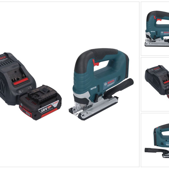 Bosch GST 18V-125 B Profesjonalna wyrzynarka akumulatorowa 18 V 125 mm bezszczotkowa + 1x akumulator 5,0 Ah + ładowarka