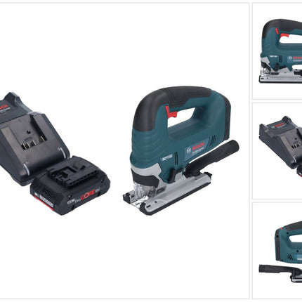 Bosch GST 18V-125 B Profesjonalna wyrzynarka akumulatorowa 18 V 125 mm bezszczotkowa + 1x akumulator ProCORE 4,0 Ah + ładowarka