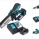 Makita DUC 150 RF akumulatorowa pilarka łańcuchowa 18 V 15 cm bezszczotkowa + 1x akumulator 3,0 Ah + ładowarka