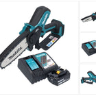 Makita DUC 150 RG Akumulatorowa pilarka łańcuchowa 18 V 15 cm bezszczotkowa + 1x akumulator 6,0 Ah + ładowarka