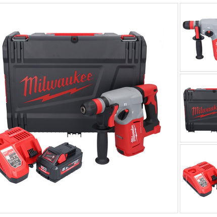 Milwaukee M18 BLHX-551X akumulatorowy młot udarowo-obrotowy 18 V 2,3 J bezszczotkowy + 1x akumulator 5,5 Ah + ładowarka + skrzynka HD