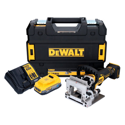 Akumulatorowy płaski frez do kołków DeWalt DCW 682 E1T 18 V 102 x 20 mm bezszczotkowy + 1x akumulator Powerstack 1,7 Ah + ładowarka + TSTAK