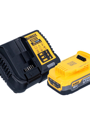 Akumulatorowy płaski frez do kołków DeWalt DCW 682 E1T 18 V 102 x 20 mm bezszczotkowy + 1x akumulator Powerstack 1,7 Ah + ładowarka + TSTAK