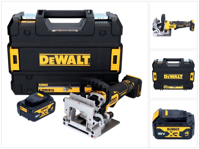 DeWalt DCW 682 NT akumulatorowa wyrzynarka do kołków 18 V 102 x 20 mm bezszczotkowa + 1x akumulator 4,0 Ah + TSTAK - bez ładowarki