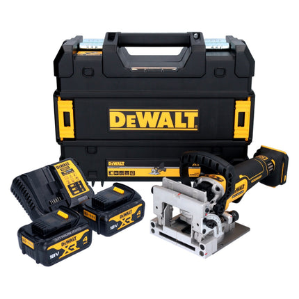 Akumulatorowa wyrzynarka do kołków płaskich DeWalt DCW 682 M2T 18 V 102 x 20 mm bezszczotkowa + 2x akumulator 4,0 Ah + ładowarka + TSTAK