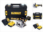 Cortadora de tacos planos a batería DeWalt DCW 682 P1T 18 V 102 x 20 mm sin escobillas + 1x batería 5,0 Ah + cargador + TSTAK